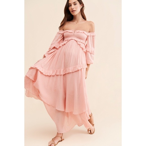 Spell and the Gypsy‎ Clementine Mermaid Maxi Dress in Mauve Size XS - Picture 1 of 14